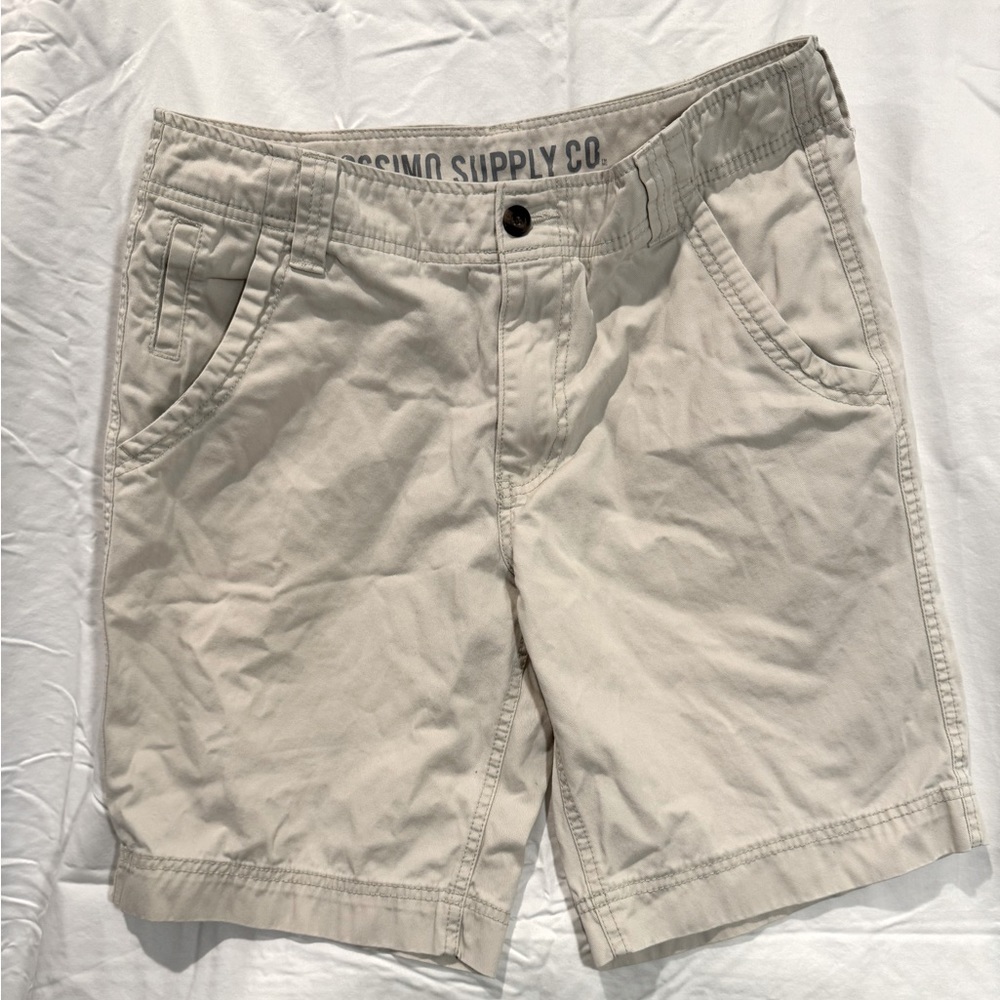 Mens 32 Flat Front Short